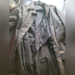 Outback trading company leather duster